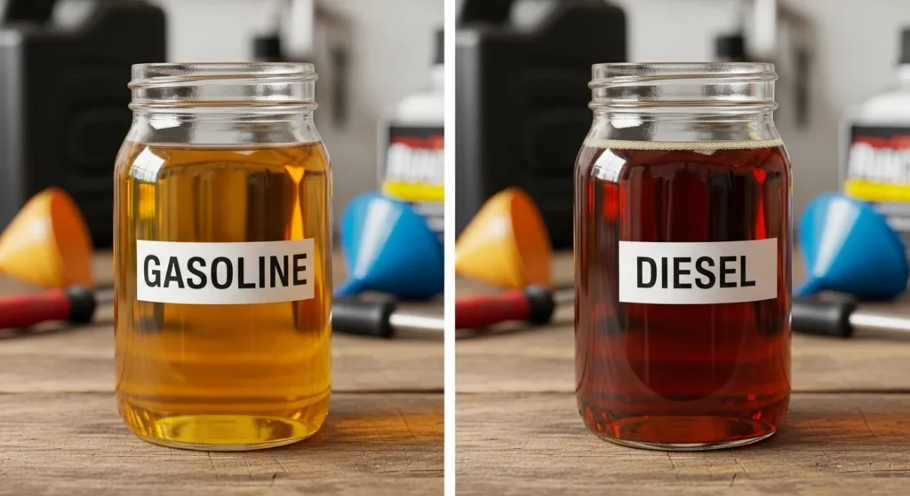 휘발유 경유 구분