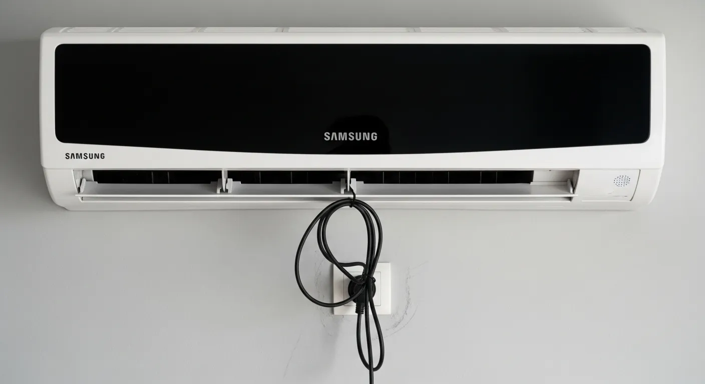 삼성 벽걸이 에어컨 전원고장