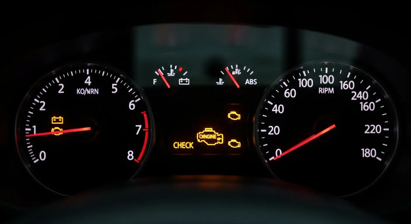 자동차 엔진 점검등