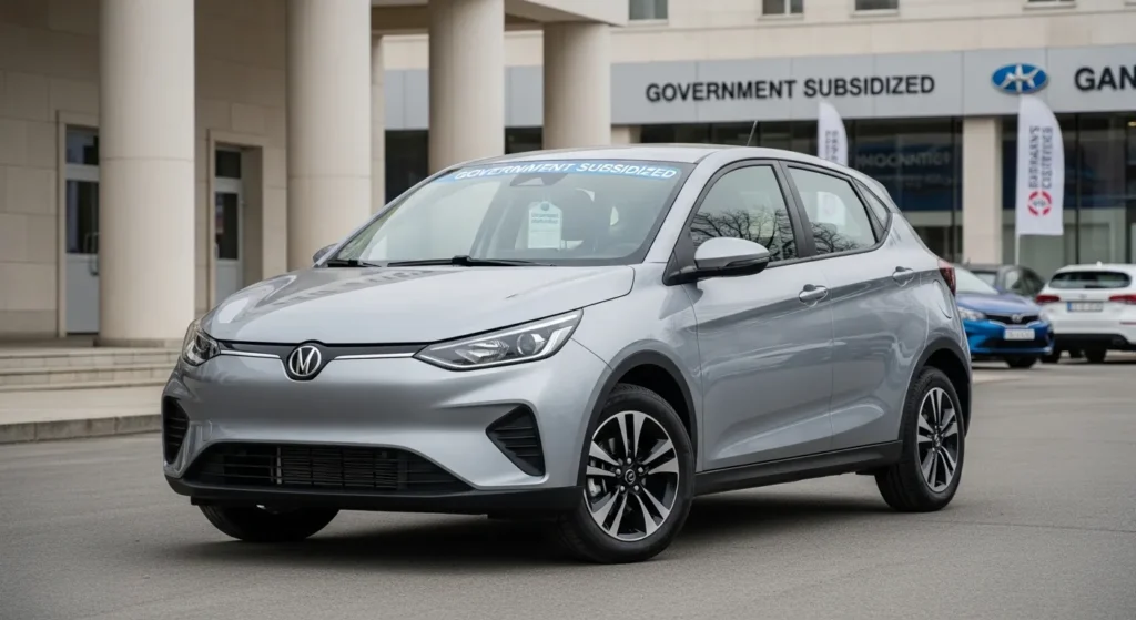 정부보조금 자동차구매