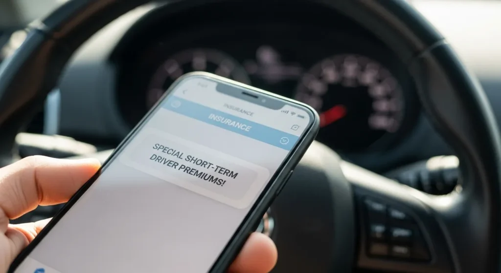 단기운전자 특약 보험료