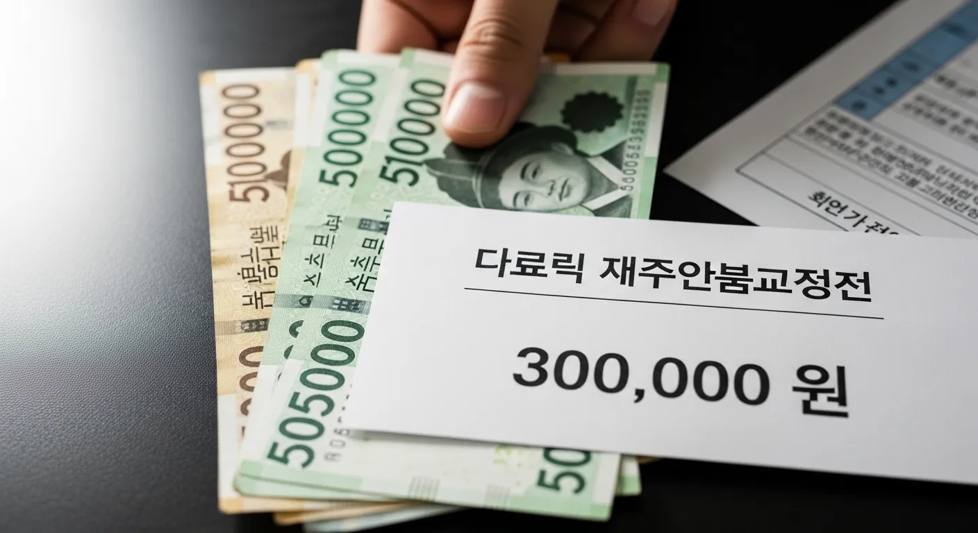 운전자보험 사고위로금 30만원