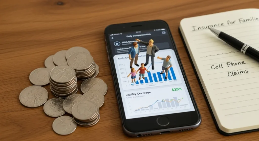 일상배상책임보험 핸드폰 가족