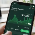 삼성전자 주가는 ?